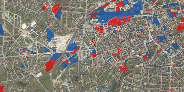 Jordforureningskort på Vestre Stationsvej 88, 5000 Odense C