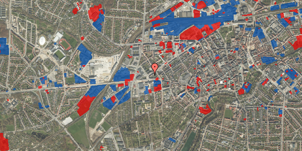 Jordforureningskort på Vestre Stationsvej 96, 2. , 5000 Odense C