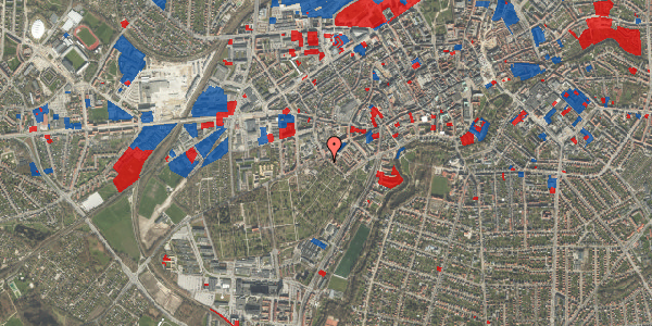 Jordforureningskort på Vandværksvej 17, 5000 Odense C