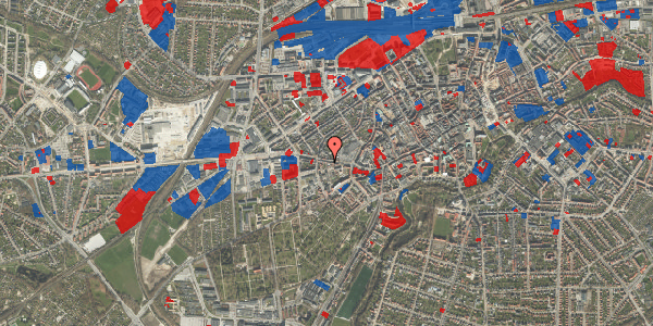 Jordforureningskort på Vesterbro 84, 5000 Odense C