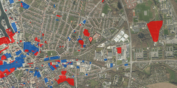 Jordforureningskort på Vibevej 7B, 5000 Odense C