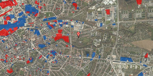 Jordforureningskort på Vikingevej 6, 5000 Odense C