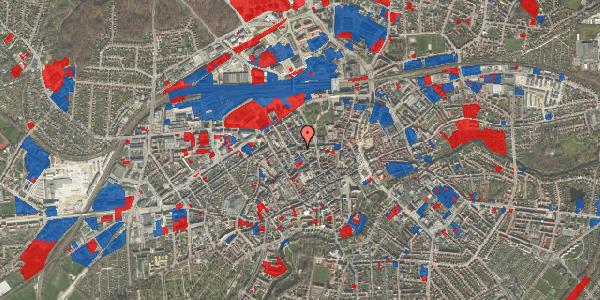 Jordforureningskort på Vindegade 52, 1. 7, 5000 Odense C