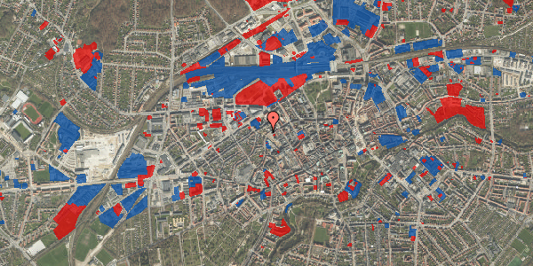 Jordforureningskort på Vindegade 71B, 5000 Odense C