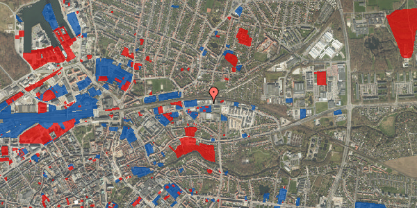 Jordforureningskort på Østerbro 12, 1. , 5000 Odense C