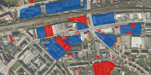 Jordforureningskort på Østergade 57, 5000 Odense C