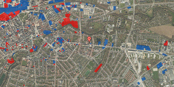 Jordforureningskort på Østerled 1, 3. th, 5000 Odense C