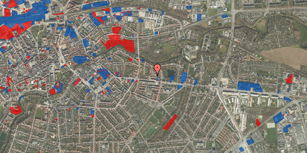 Jordforureningskort på Østerled 9, 2. th, 5000 Odense C