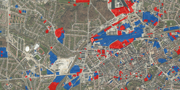 Jordforureningskort på Åløkke Allé 7, 2. 214a, 5000 Odense C