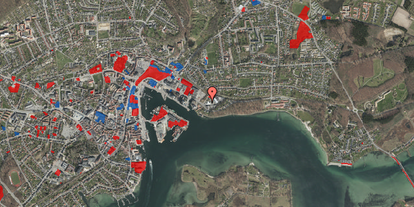 Jordforureningskort på Abildvej 1A, st. , 5700 Svendborg