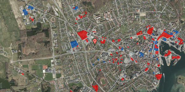 Jordforureningskort på Aldersro 4, 2. 1, 5700 Svendborg