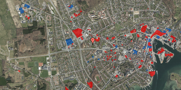 Jordforureningskort på Aldersro 8, 2. 4, 5700 Svendborg