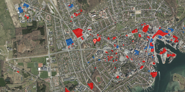 Jordforureningskort på Aldersro 10, 1. 2, 5700 Svendborg