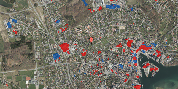 Jordforureningskort på Belvedere 26, 5700 Svendborg