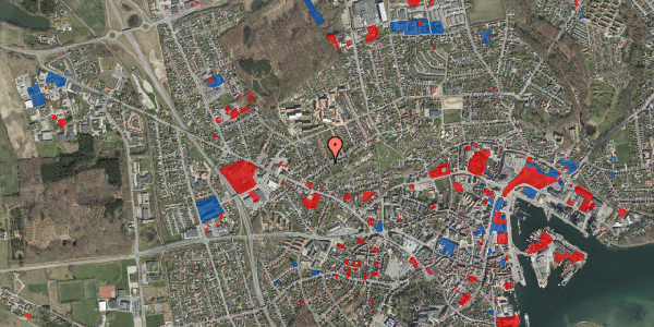 Jordforureningskort på Belvedere 27, 5700 Svendborg