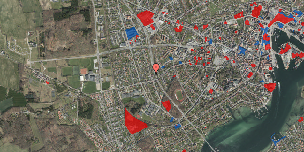 Jordforureningskort på Bontvedvej 6, 5700 Svendborg