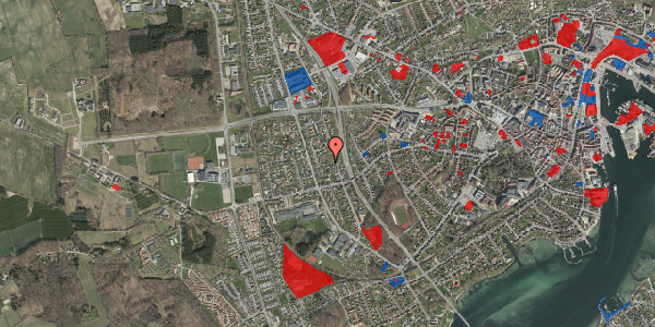 Jordforureningskort på Bontvedvej 19A, 5700 Svendborg