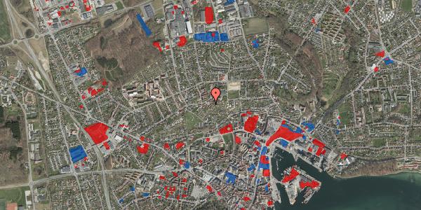 Jordforureningskort på Bregnegårdsparken 28, 5700 Svendborg