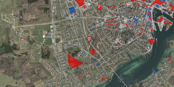 Jordforureningskort på Brydevej 13, 5700 Svendborg