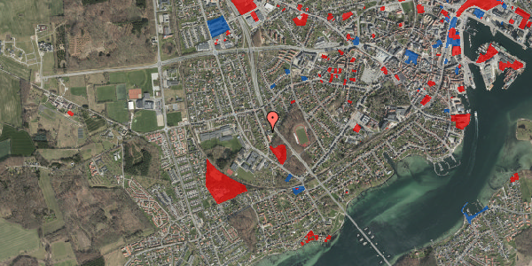 Jordforureningskort på Brydevej 19F, 5700 Svendborg