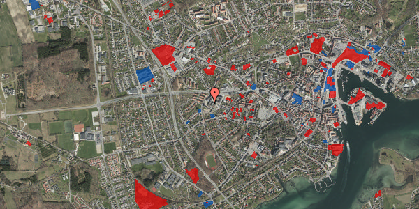 Jordforureningskort på Bryghusvej 34, st. 1, 5700 Svendborg