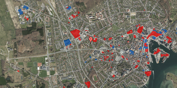 Jordforureningskort på Eggertsvej 20E, 5700 Svendborg