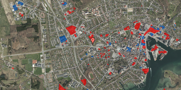 Jordforureningskort på Eggertsvej 42, 5700 Svendborg