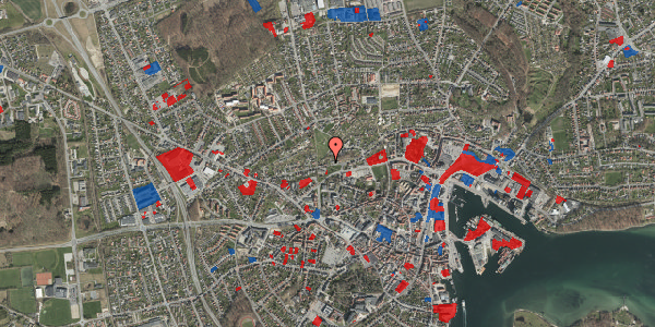 Jordforureningskort på Enghavevej 43, 5700 Svendborg