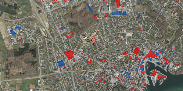 Jordforureningskort på Falkenbjerg 17, 5700 Svendborg