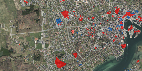 Jordforureningskort på Fruerskovvej 19, 5700 Svendborg