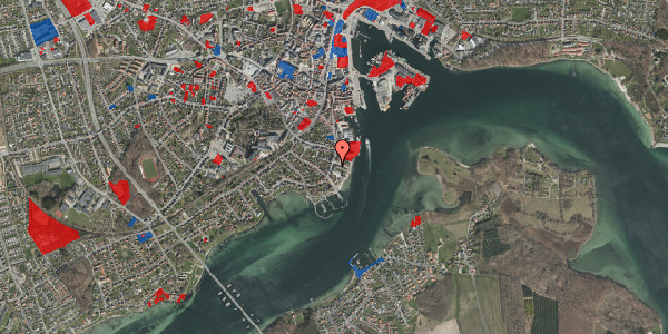 Jordforureningskort på Færgevej 9A, 5700 Svendborg