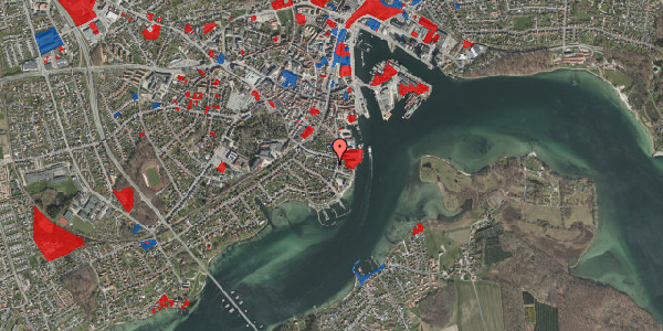 Jordforureningskort på Færgevej 12E, 5700 Svendborg