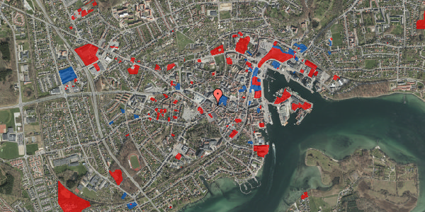 Jordforureningskort på Gåsestræde 7C, 2. 2, 5700 Svendborg