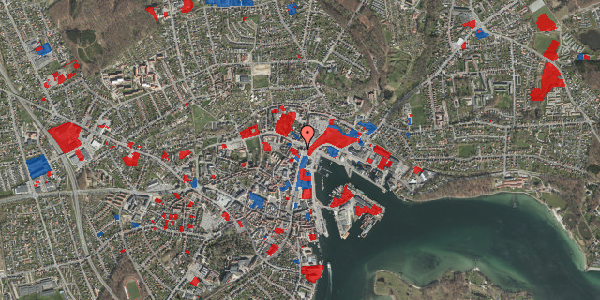 Jordforureningskort på Havnegade 1, st. , 5700 Svendborg