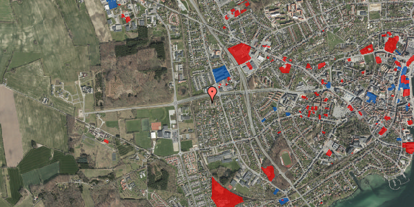 Jordforureningskort på Hostrupsvænge 20, 5700 Svendborg