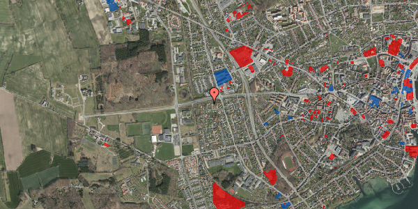 Jordforureningskort på Hostrupsvænge 22, 5700 Svendborg