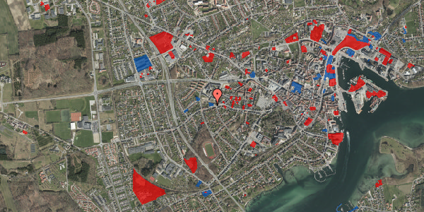 Jordforureningskort på Høje Bøge Vej 12, st. 10, 5700 Svendborg