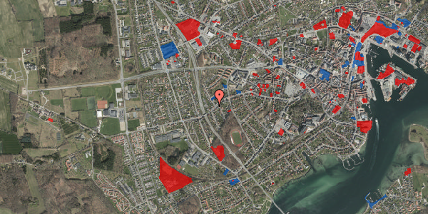 Jordforureningskort på Høje Bøge Vej 42, st. , 5700 Svendborg