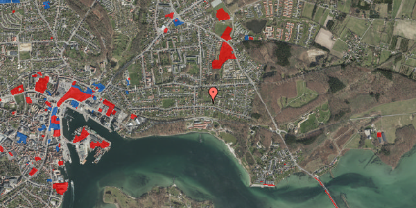 Jordforureningskort på Klampenborgvej 13, 5700 Svendborg