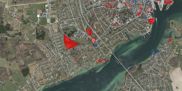 Jordforureningskort på Kogtvedvej 9, 5700 Svendborg