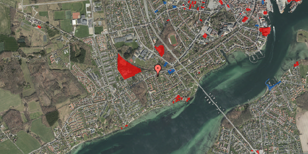 Jordforureningskort på Kogtvedvej 21, 5700 Svendborg