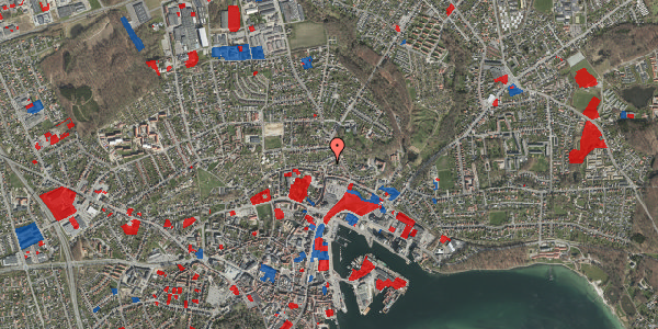 Jordforureningskort på Kongebakken 2, st. tv, 5700 Svendborg