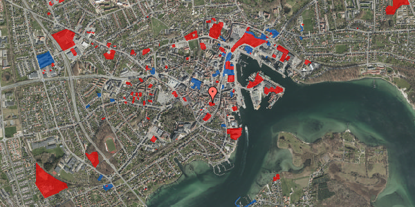 Jordforureningskort på Korsgade 14C, 5700 Svendborg