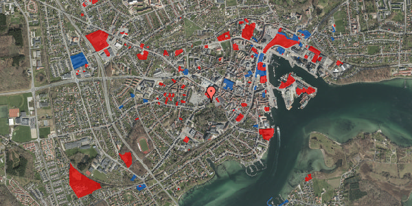 Jordforureningskort på Lundevej 14, 5700 Svendborg