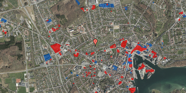 Jordforureningskort på Læhegnet 7, 5700 Svendborg