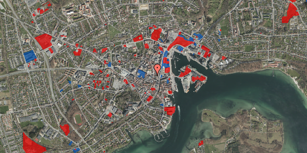 Jordforureningskort på Møllergade 9A, 5700 Svendborg