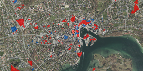 Jordforureningskort på Møllergade 21D, 5700 Svendborg