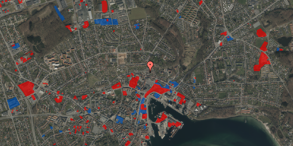 Jordforureningskort på Møllergade 116, 5700 Svendborg