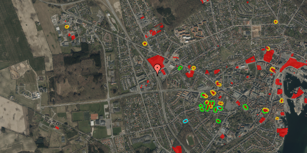 Jordforureningskort på Mølmarksvej 197, st. 3, 5700 Svendborg