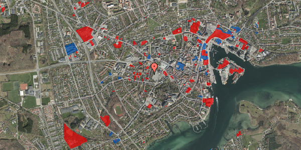 Jordforureningskort på Nannasvej 10, 5700 Svendborg